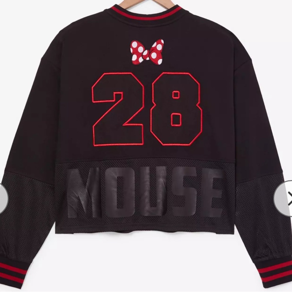 Disney Minnie Mouse Cropped Women's Hockey
Jersey - Picture 2 of 2